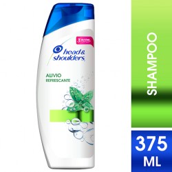 shampoo head shoulders alivio refrescante 375ml
