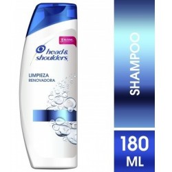 Shampoo head and shoulder limpieza renovadora 180ml