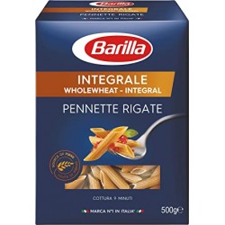 Pastas Barilla pennette rigate integrale 500gr