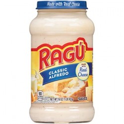 Salsa Ragú para pasta Alfredo queso clasica 16 oz