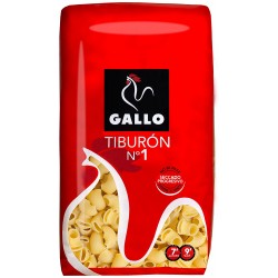 Pastas Gallo Tiburón nº1 (Coditos) 500g