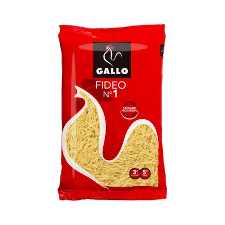 Pastas Gallo Fideo nº1 500g