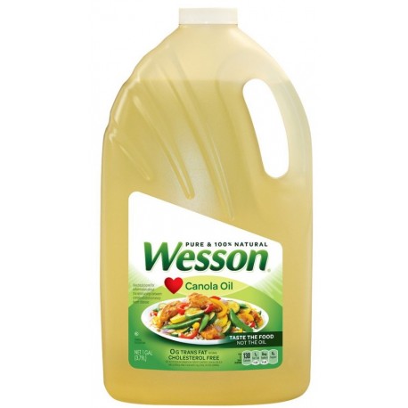 Aceite Wesson Canola 128 oz