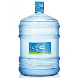 Botellón de Agua Crystal  (Envase y agua)