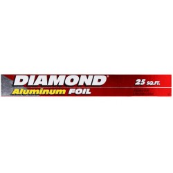 Papel Aluminio Diamond 25 pies