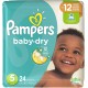 Pañal Pampers S5 baby dry  24 unidades