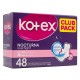 Toallas kotex nocturnas 48 unidad