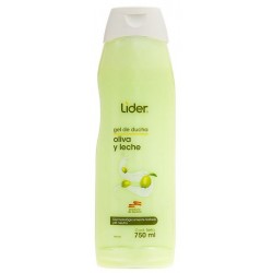 Gel de baño con oliva y leche l 750 ml