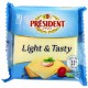 Queso President Light & Tasty 10 Slices