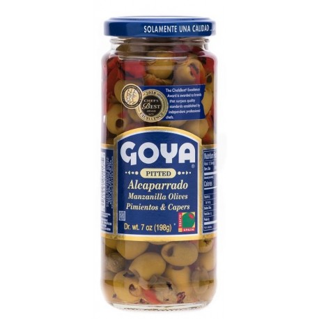 Alcaparras con aceituna si hueso Goya