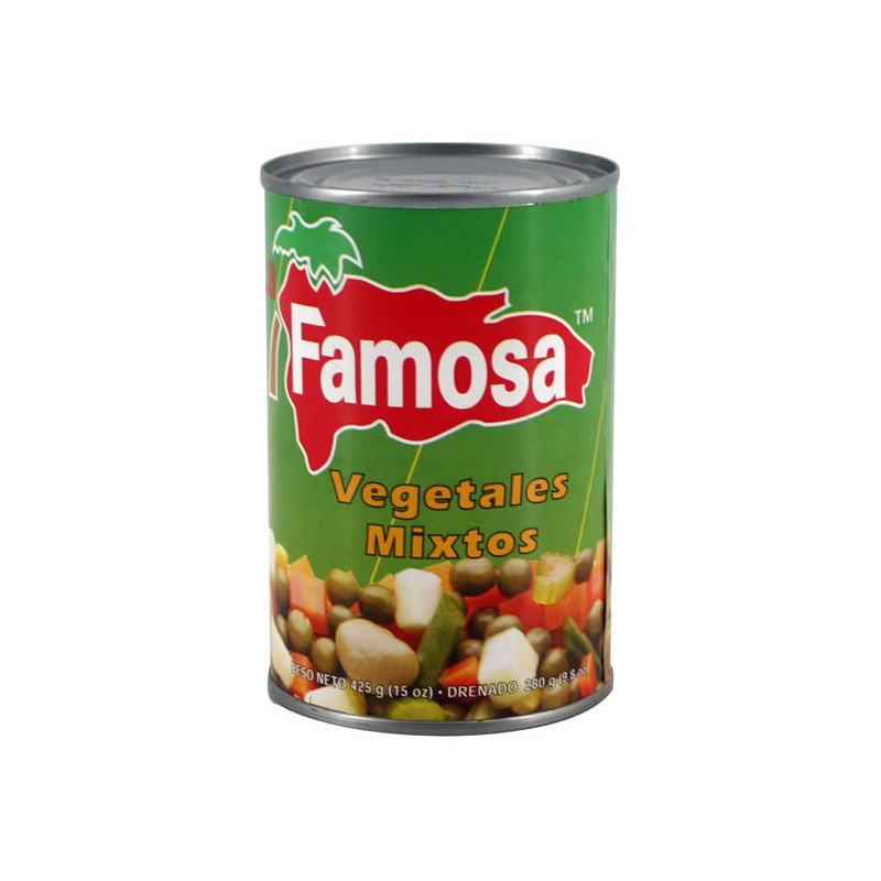Vegetales Mixtos La Famosa 15 Oz