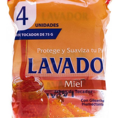 Jabon lavador de miel Pack 3 unidades