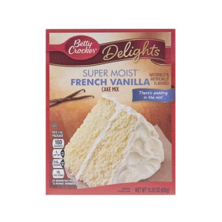 Mezcla Bizcocho Betty Crocker Vainilla 15 oz