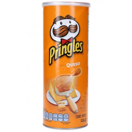 Papas Pringles Queso Cheddar 124g