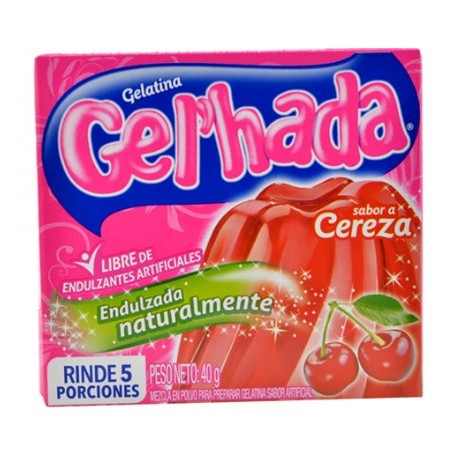 Gelatina Gelhada Cereza 40g