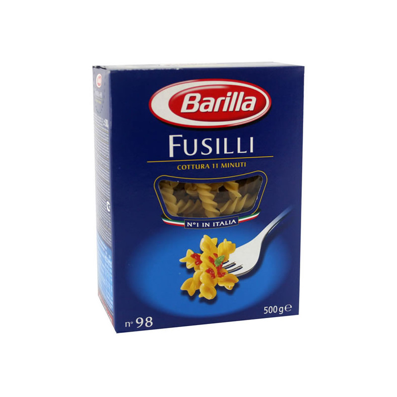 Pastas Barilla Fusilli 500g