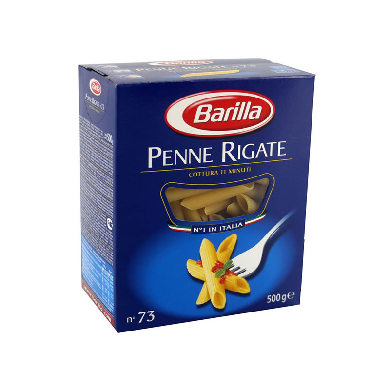 Pastas Barilla Penne Rigate 500g
