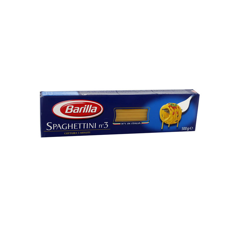 Pastas Barilla Spaghettini nº3 500g
