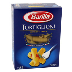 Pastas Barilla Tortiglioni...