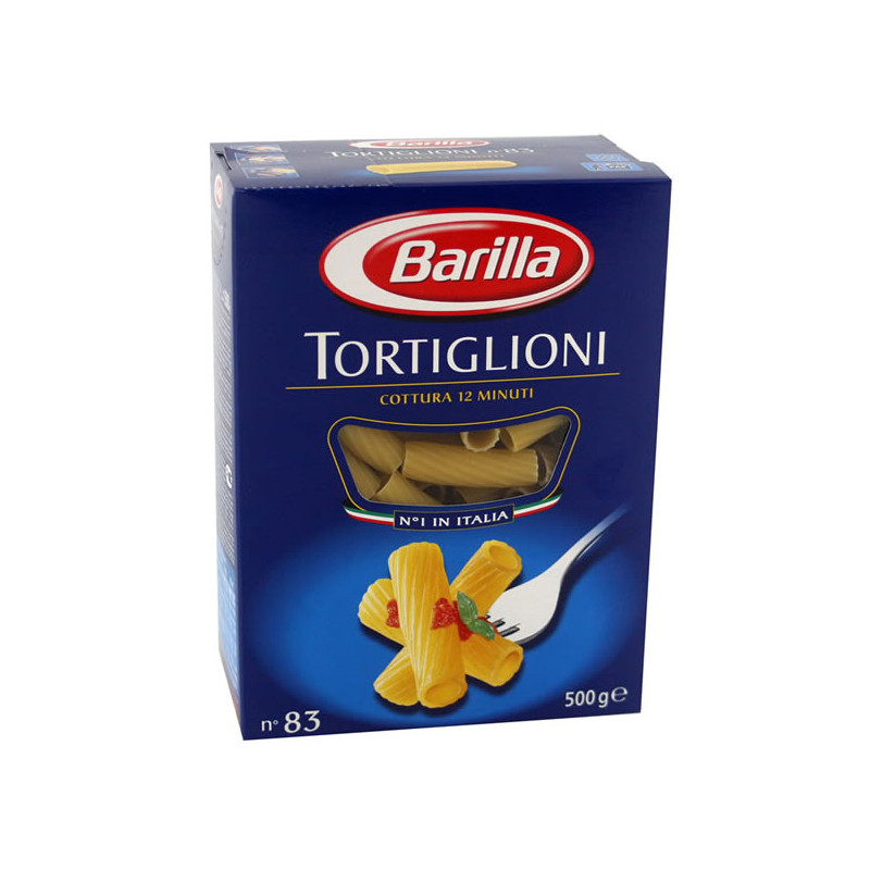 Pastas Barilla Tortiglioni 500g