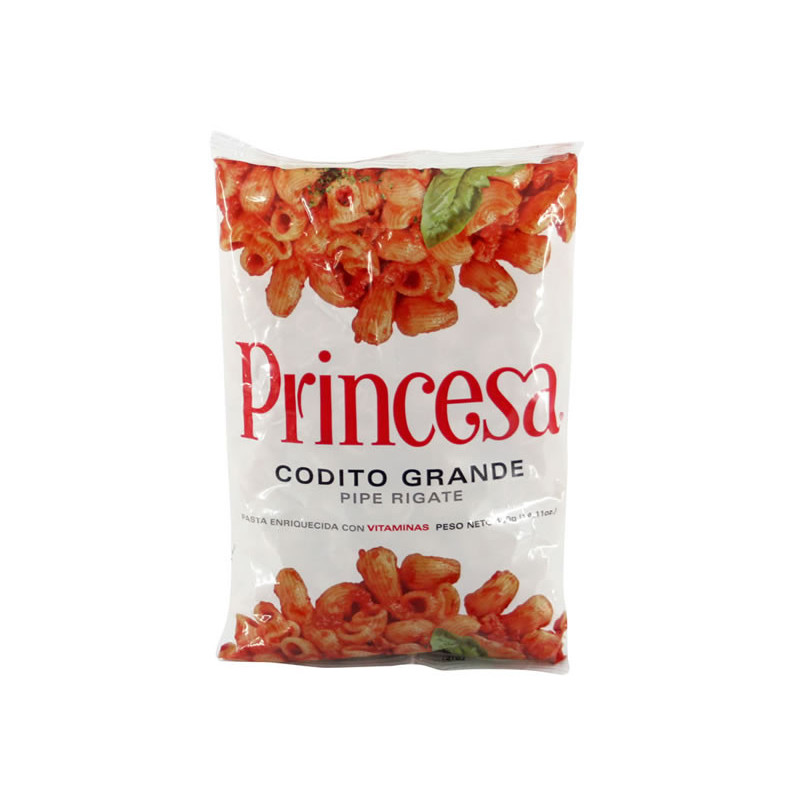 Pastas Princesa Coditos Grandes 400g