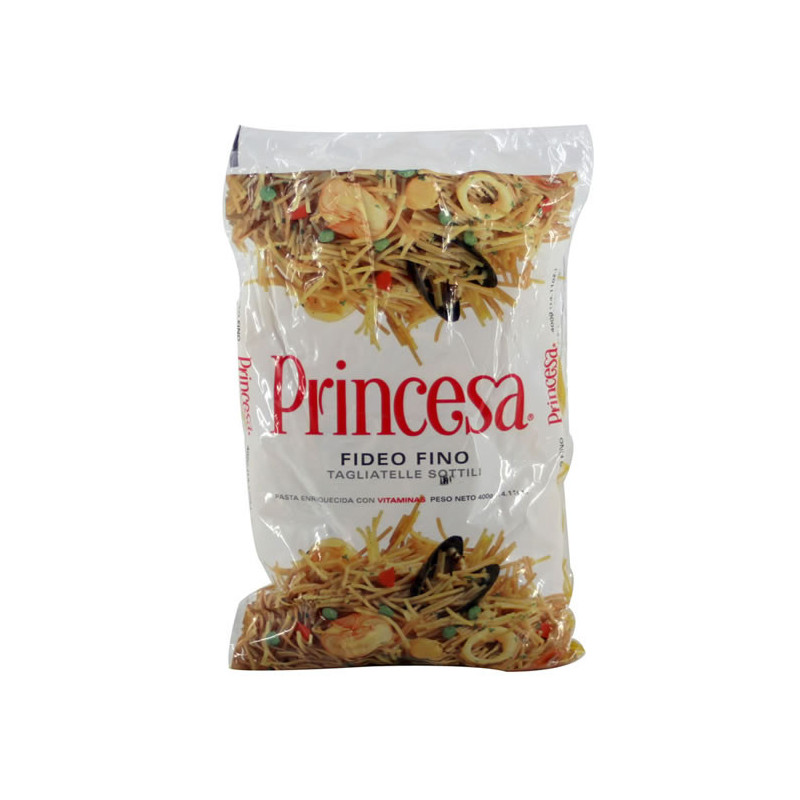 Pastas Princesa Fideos Finos 400g