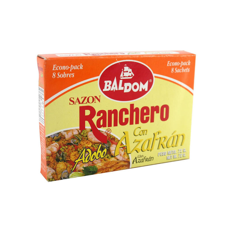 Adobo Baldom C/Azafran 8 Sobres