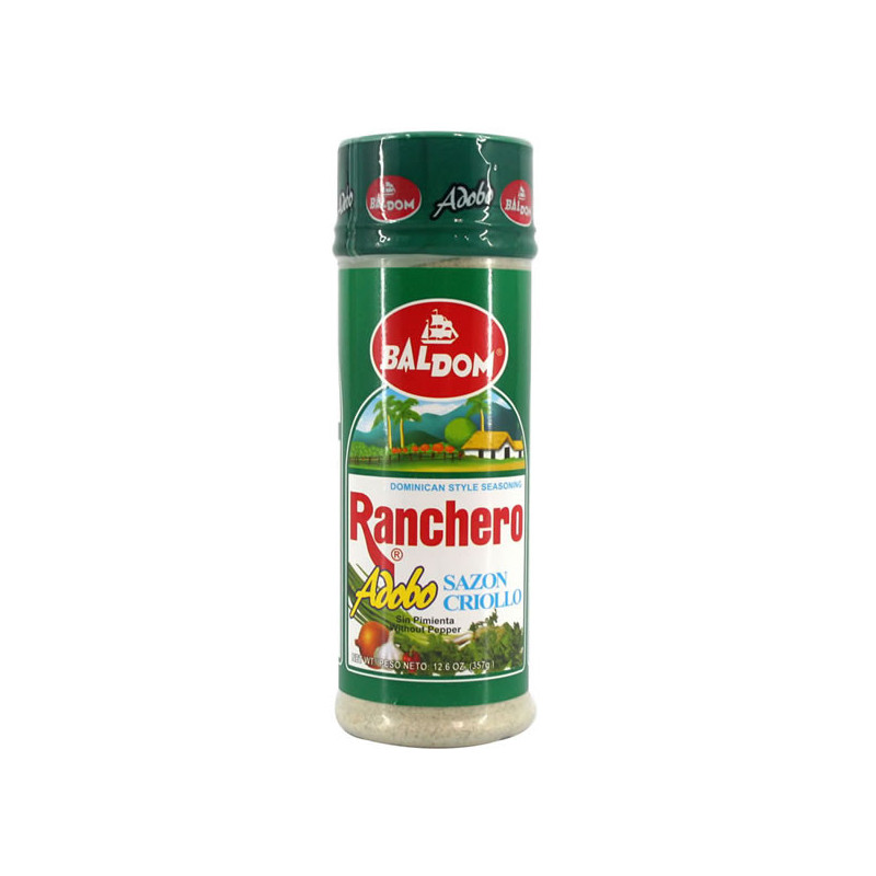 Adobo Baldom Sazón Ranchero S/Pimienta 12 Oz