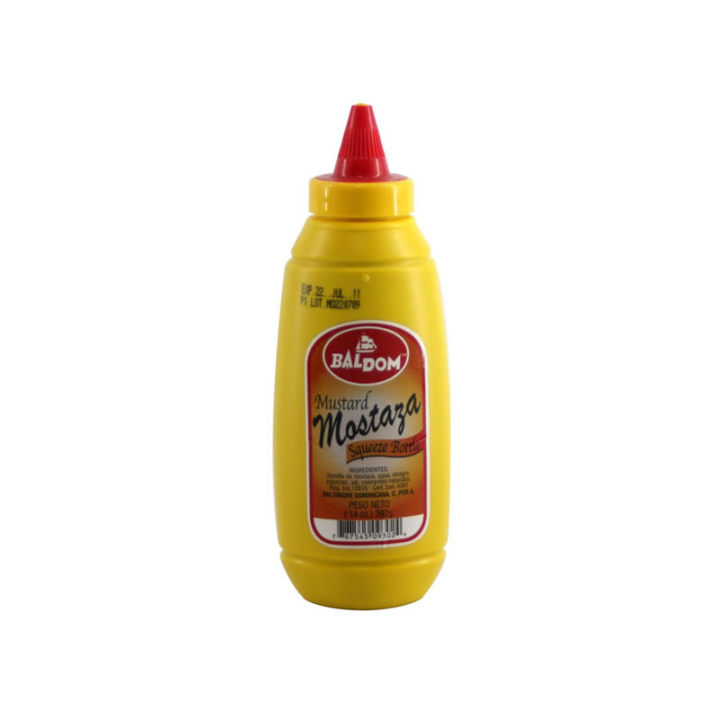Mostaza Baldom Bottle 14 Oz