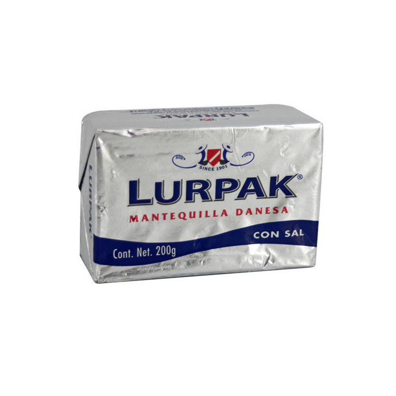 Mantequilla C/Sal Lurpak 200g