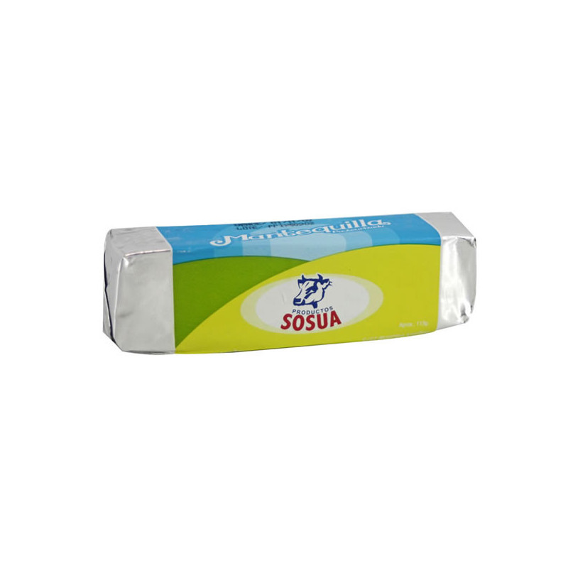 Mantequilla Pasteurizada Sosua Barra 113g