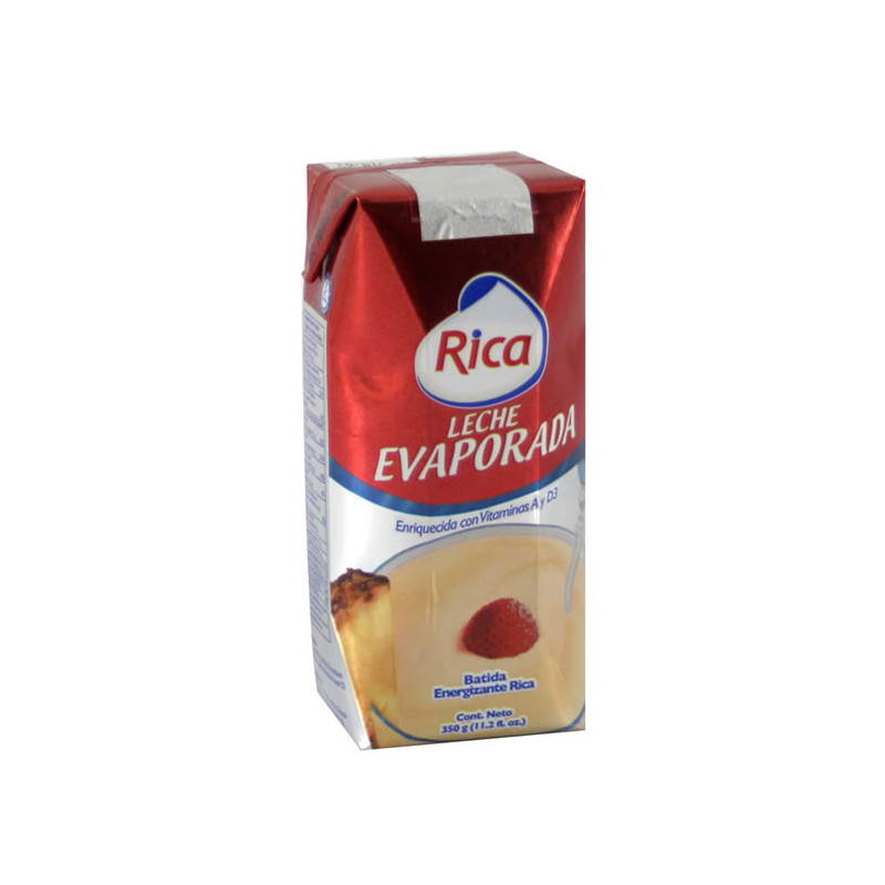 Leche Evaporada Rica 350 G