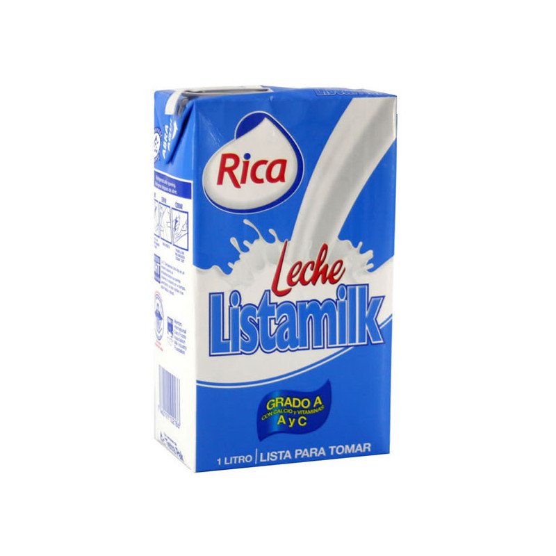 Leche Rica Listamilk 1 Lt
