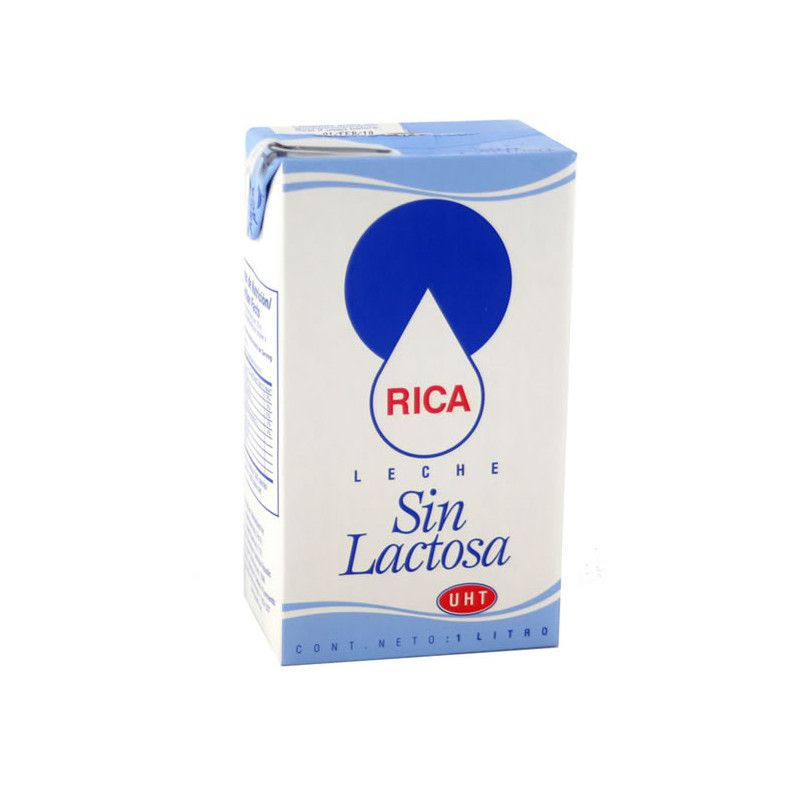 Leche Sin Lactosa Rica 1 Lt