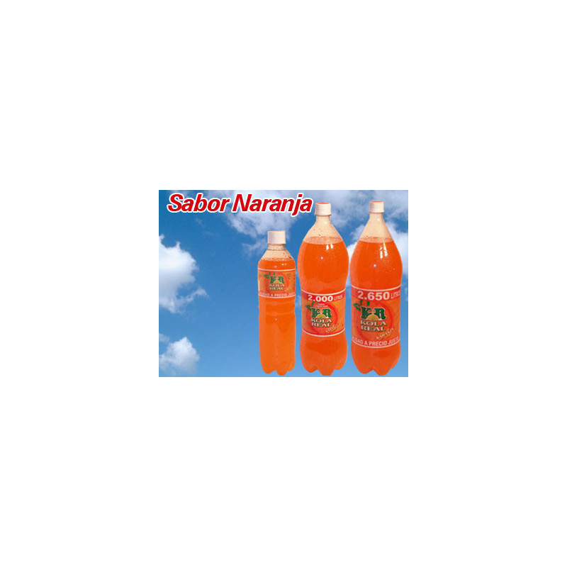 Refresco Kola Real Naranja 2600 Ml