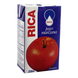 Jugo Rica Manzana 1 Lt