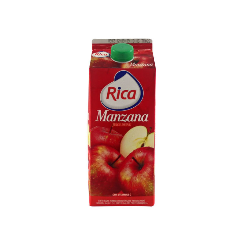 Jugo Rica Manzana 64 Oz (1/2 Gl)