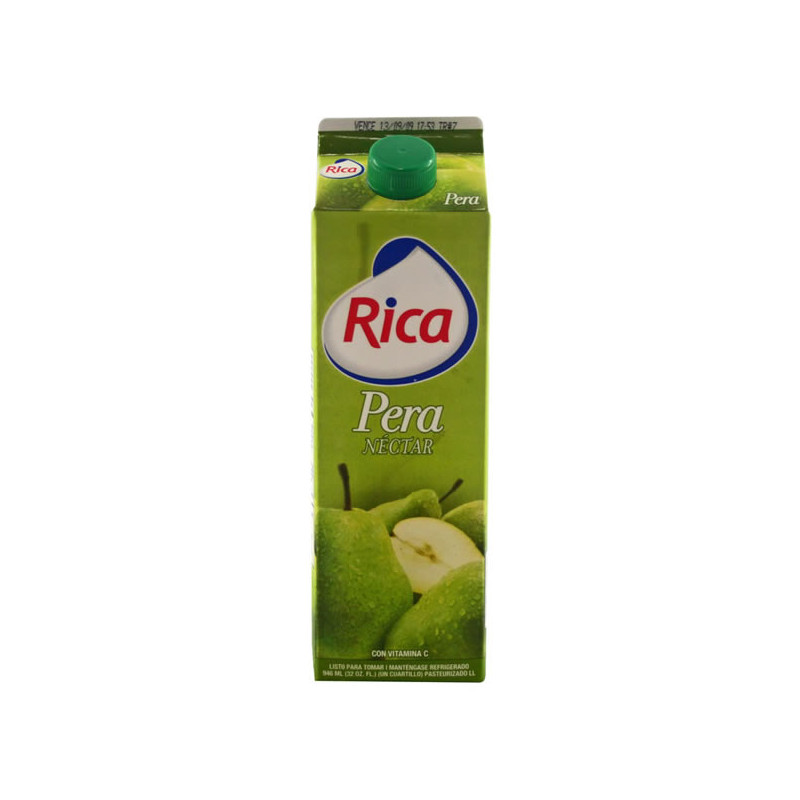Jugo Rica Nectar Pera 32 Oz