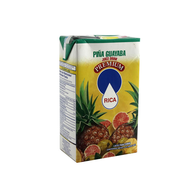 Jugo Rica Piña Guayaba 1 Lt